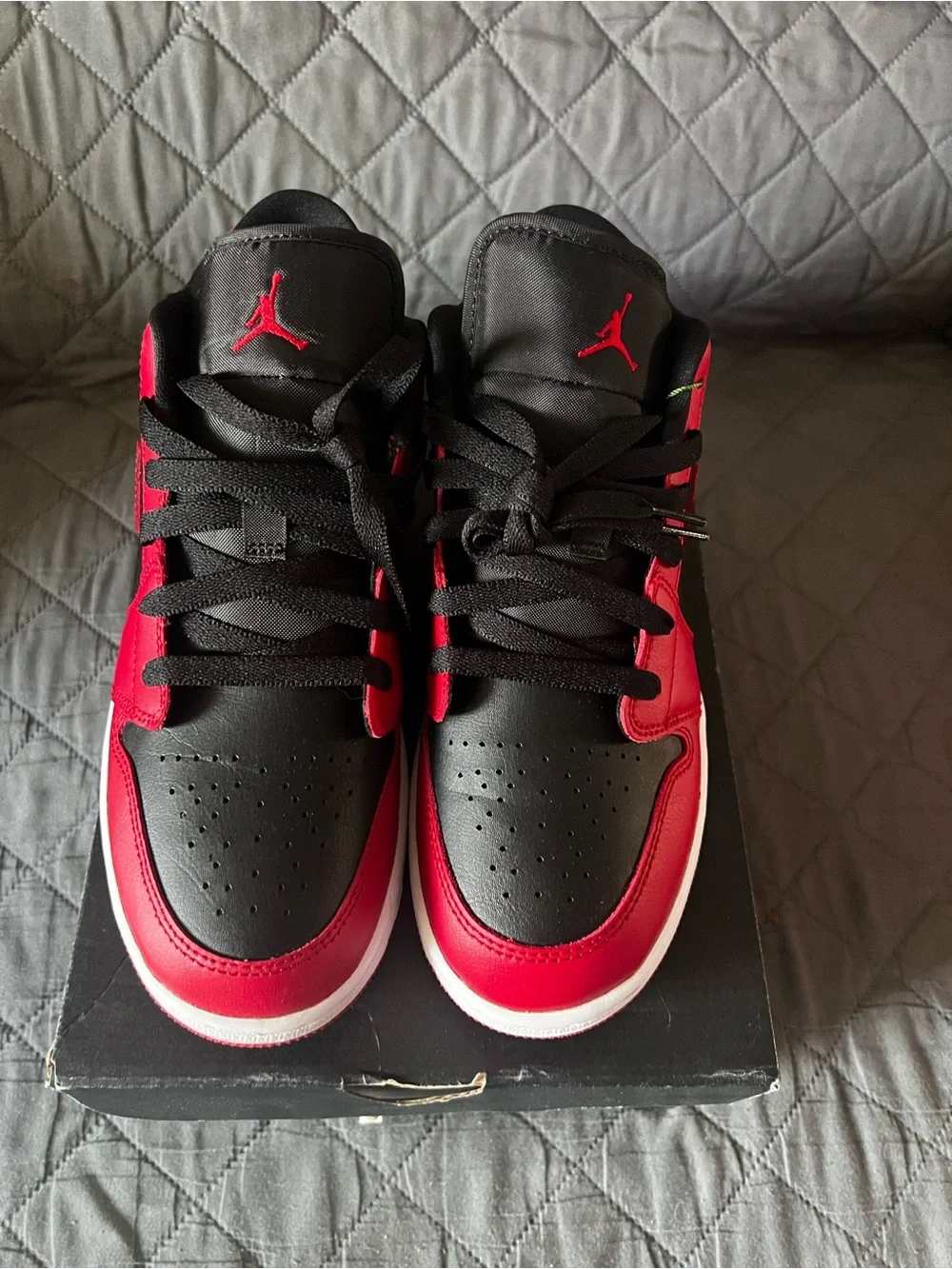 Nike Air Jordan 1 Low - Red and Black